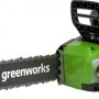 Пила цепная Greenworks без АКБ GD40CS18 (2005807)