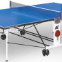 Теннисный стол Start Line Compact Outdoor-2 LX 6044-1 (с сеткой, композитный, на роликах)