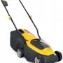 Stiga Collector 132 AE — электрическая газонокосилка с травосборником для точного скашивания