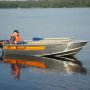 Алюминиевая лодка Wellboat-42