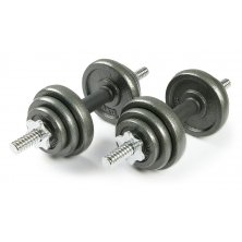 Набор металлических гантелей Atlas Sport 2x10 кг