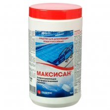 Таблетки для бассейна хлорные быстрорастворимые "Максисан" 1 кг
