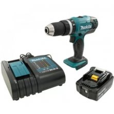 Дрель-шуруповерт ударная аккумуляторная Makita DHP 453 RFX8