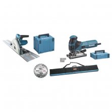 Набор инструмента Makita (Пила погружная Makita SP6000J1 + Лобзик 4351FCTJ) (MEU029J)