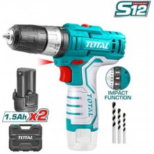 Дрель-шуруповерт ударная TOTAL TIDLI12201