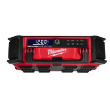 Радио аккумуляторное DAD + зарядное устройство Milwaukee M18 PRCDAB+-0 Packout с Bluetooth