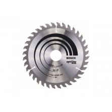 Диск пильный Bosch 180х30 мм 36 зуб. по дереву (твердоспл. зуб) (2608640609)