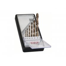 Набор сверл по металлу Bosch Robust Line HSS-Co 6шт (2607019924)