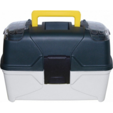 Ящик универсальный Калибр Е-30 с контейнером, лотком и 2 органайзерами на крышке 19212