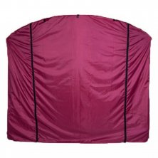 Летний чехол-укрытие для садовых качелей МебельСад (бордовый)