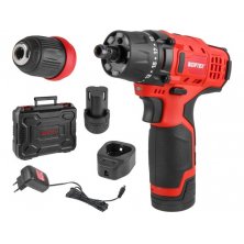 Дрель-шуруповерт аккумуляторная Wortex BD 1215 Li SET (1326470)
