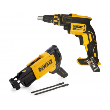 Дрель-шуруповерт аккумуляторная DeWalt DCF620N + насадка магазинная DCF6202