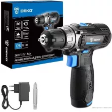Дрель-шуруповерт Deko ZKCD12 (084-1008)