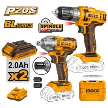 Набор аккумуляторных инструментов INGCO COSLI230702