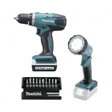 Аккумуляторная дрель-шуруповерт Makita DF347DWLX1 в чемодане
