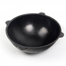 Узбекский чугунный казан Grand Metall Invest 58 см, 30 л. круглое дно (без крышки)