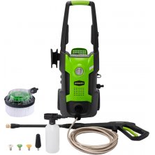 Мойка высокого давления GreenWorks GPWG3II (с щеткой)