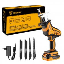 Сабельная пила аккумуляторная Deko DKRS20 085-1069