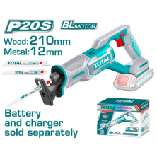 Аккумуляторная сабельная пила TOTAL TRSLI2108