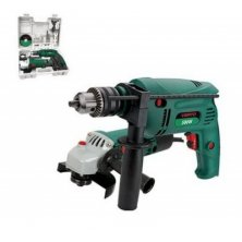 Угловая шлифмашина Verto + ударная дрель A-52G105