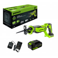 Аккумуляторная сабельная пила Greenworks GPT-BLRS-1 (1200607CUB)