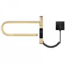 Полотенцесушитель электрический  Gloss&Reiter SMART E2.L.39x25.R1.Таймер. Глянец слоновая кость