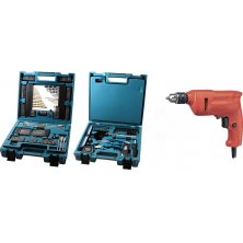 Набор инструмента Makita (200 пр) + Дрель Makita MT M 0600 (D-37194A1)