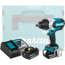 Гайковерт аккумуляторный Makita LXT DTW 1001 RTJ