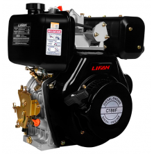 Двигатель дизельный Lifan C186F (вал 25мм шлицевой) 10лс