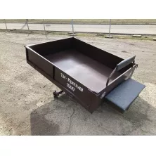 Прицеп для мотоблока усиленный Крепыш ТМ-1000 (без колёс)