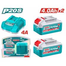 Аккумулятор с зарядным устройством TOTAL TFBCPK2013