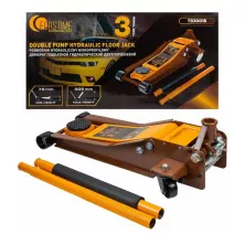 Домкрат подкатной гидравлический двухпоршневой Forstime FT-T830018