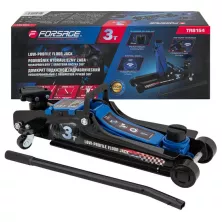 Домкрат подкатной гидравлический низкопрофильный с поворотной ручкой Forsage F-TR8154