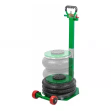 Домкрат подкатной пневматический RockForce RF-TRA1813