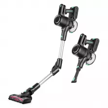 Вертикальный пылесос Kitfort КТ-5168-2 (черный/зеленый)