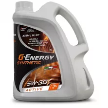 Масло моторное G-Energy SyntheticActive 5W-30 5л