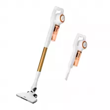 Вертикальный пылесос Kitfort KT-5105-3 (белый/оранжевый)