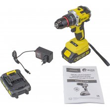 Дрель-шуруповерт аккумуляторная Edon Super AD-21PBL 1 АКБ , ЗУ (304691)