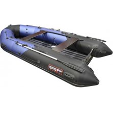 Лодка надувная Hunter 400 PRO СПОРТ синий черный