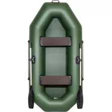 Надувная лодка Барс 260 зеленая