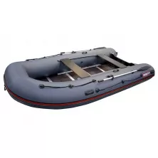 Лодка надувная Hunter 390 серый