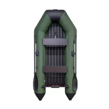 Лодка надувная Барс 3600 НДНД зеленый черный