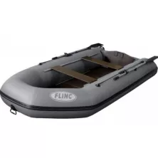 Моторно-гребная лодка Flinc FT340K серый
