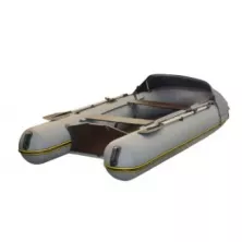 Надувная лодка BoatMaster 310K люкс серый (с тентом)