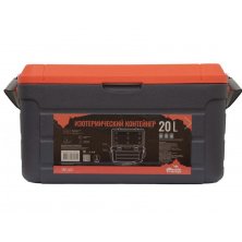 Термобокс Tramp TRP-057 20л (черный/оранжевый)