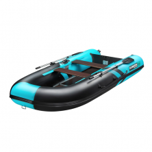 Надувная лодка Gladiator B330 черно-бирюзовый