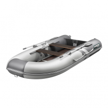 Надувная лодка Gladiator B330 светло-темносерый