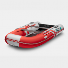 Надувная лодка Gladiator B370 красно-белый