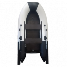 Надувная лодка BoatsMan BT300K сетло-серый черный