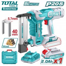 Пистолет гвоздезабивной аккумуляторный TOTAL TCSNLI6008